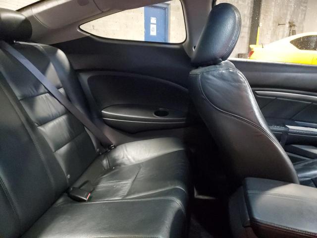 1HGCS21869A005820 - 2009 HONDA ACCORD EXL BLACK photo 10