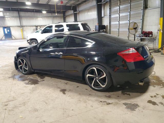 1HGCS21869A005820 - 2009 HONDA ACCORD EXL BLACK photo 2