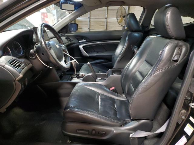 1HGCS21869A005820 - 2009 HONDA ACCORD EXL BLACK photo 7