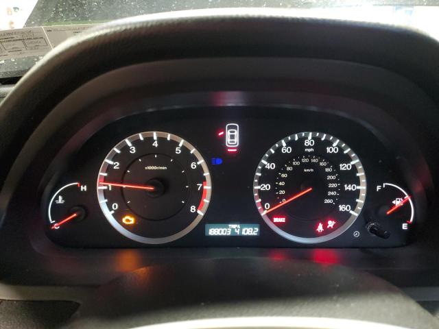 1HGCS21869A005820 - 2009 HONDA ACCORD EXL BLACK photo 9