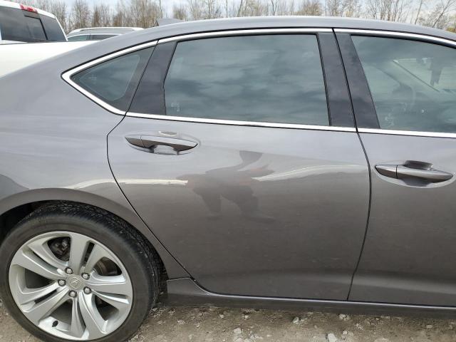 19UUB6F43MA004943 - 2021 ACURA TLX TECHNOLOGY GRAY photo 10