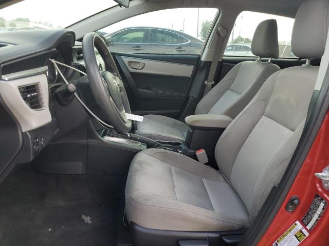 2T1BURHE2GC708820 - 2016 TOYOTA COROLLA L Qırmızı foto 7