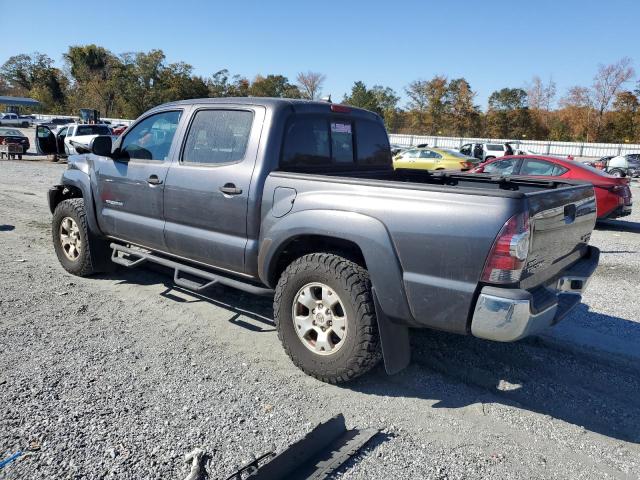 5TFJX4GN1CX009827 - 2012 TOYOTA TACOMA DOUBLE CAB GRAY photo 2
