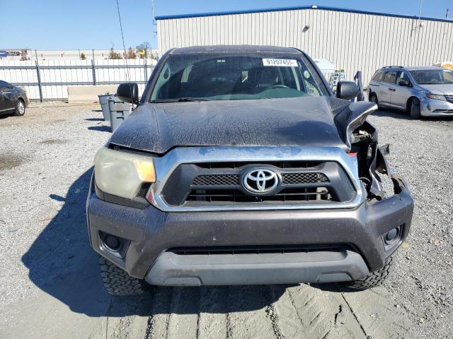 5TFJX4GN1CX009827 - 2012 TOYOTA TACOMA DOUBLE CAB GRAY photo 5