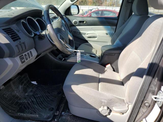 5TFJX4GN1CX009827 - 2012 TOYOTA TACOMA DOUBLE CAB GRAY photo 7