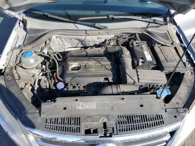 WVGBV7AX2BW533588 - 2011 VOLKSWAGEN TIGUAN S SILVER photo 12