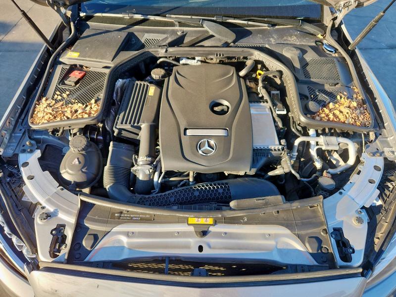 55SWF4KB5FU038251 - 2015 MERCEDES-BENZ C 300 4MATIC SILVER photo 11