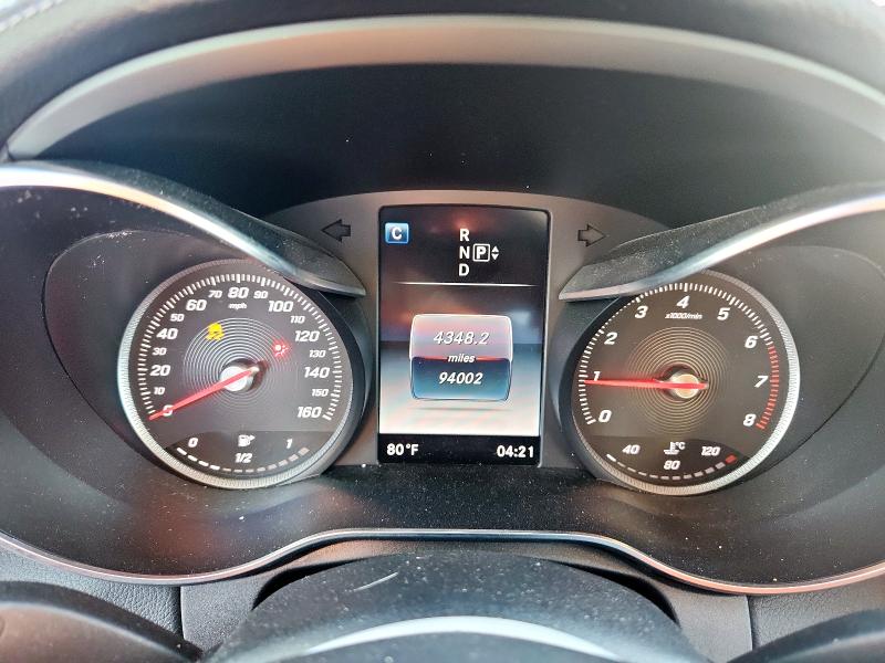 55SWF4KB5FU038251 - 2015 MERCEDES-BENZ C 300 4MATIC SILVER photo 9