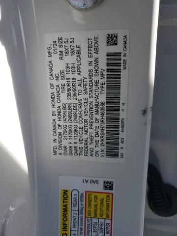 2HKRS4H73RH460988 - 2024 HONDA CR-V EXL 白色 照片 13