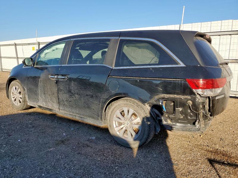 5FNRL5H69FB016065 - 2015 HONDA ODYSSEY EXL BLACK photo 2