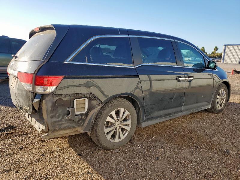 5FNRL5H69FB016065 - 2015 HONDA ODYSSEY EXL BLACK photo 3