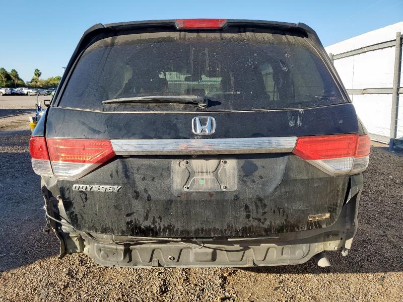 5FNRL5H69FB016065 - 2015 HONDA ODYSSEY EXL BLACK photo 6