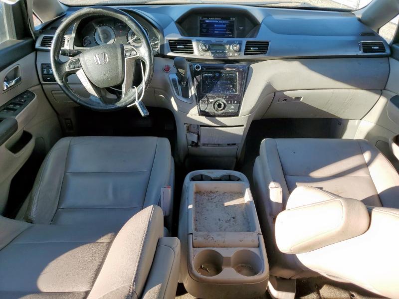 5FNRL5H69FB016065 - 2015 HONDA ODYSSEY EXL BLACK photo 8