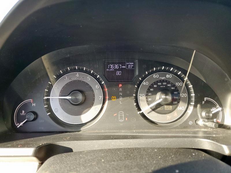 5FNRL5H69FB016065 - 2015 HONDA ODYSSEY EXL BLACK photo 9