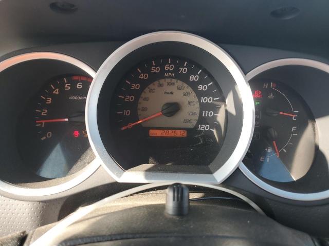 5TEJU62NX8Z513465 - 2008 TOYOTA TACOMA DOUBLE CAB PRERUNNER BLACK photo 9