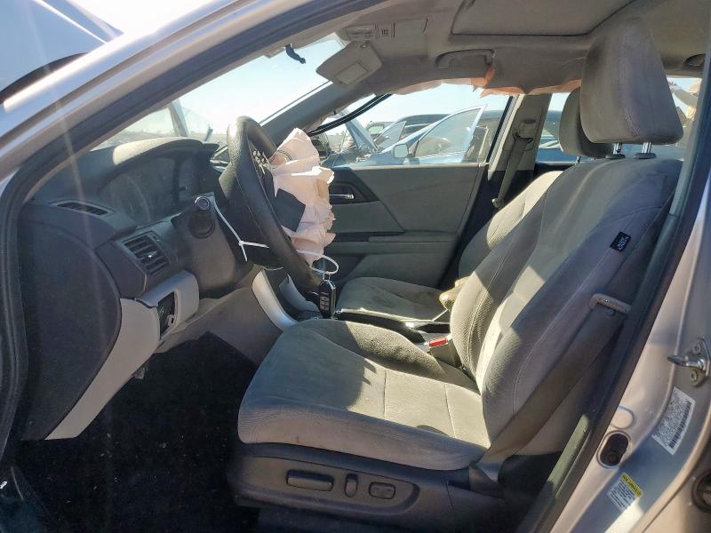 1HGCR2F76FA089841 - 2015 HONDA ACCORD EX SILVER photo 14