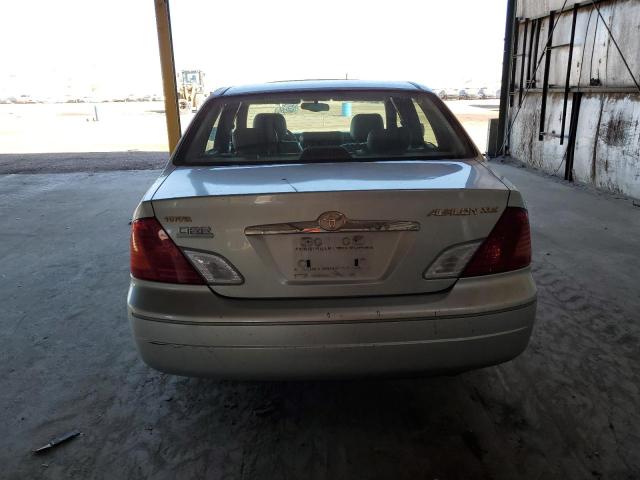 4T1BF28B9YU096994 - 2000 TOYOTA AVALON XL SILVER photo 6