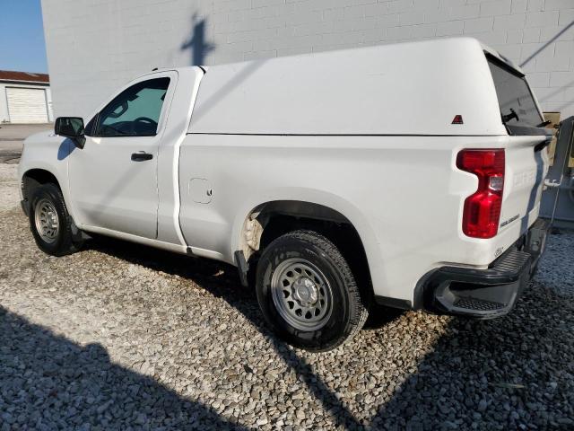 3GCNAAEK6PG307407 - 2023 CHEVROLET SILVERADO C1500 WHITE photo 2