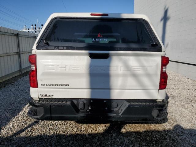 3GCNAAEK6PG307407 - 2023 CHEVROLET SILVERADO C1500 WHITE photo 6