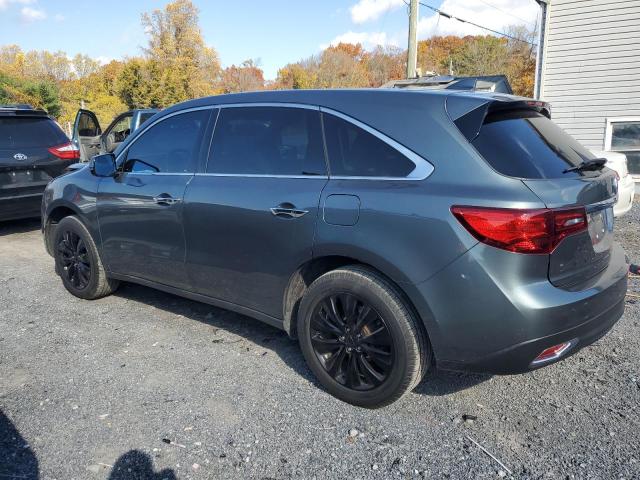 5FRYD4H40GB019518 - 2016 ACURA MDX TECHNOLOGY CHARCOAL photo 2