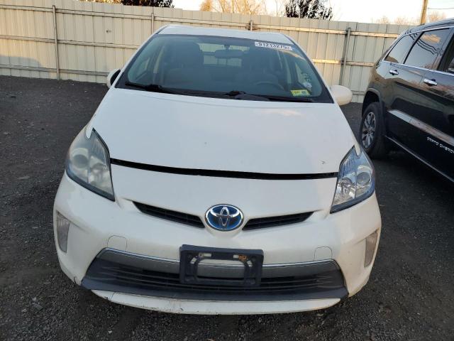 JTDKN3DP8D3044724 - 2013 TOYOTA PRIUS PLUG 白色 照片 5