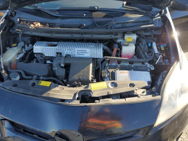 JTDKN3DU3D5682244 - 2013 TOYOTA PRIUS შავი ფოტო 11
