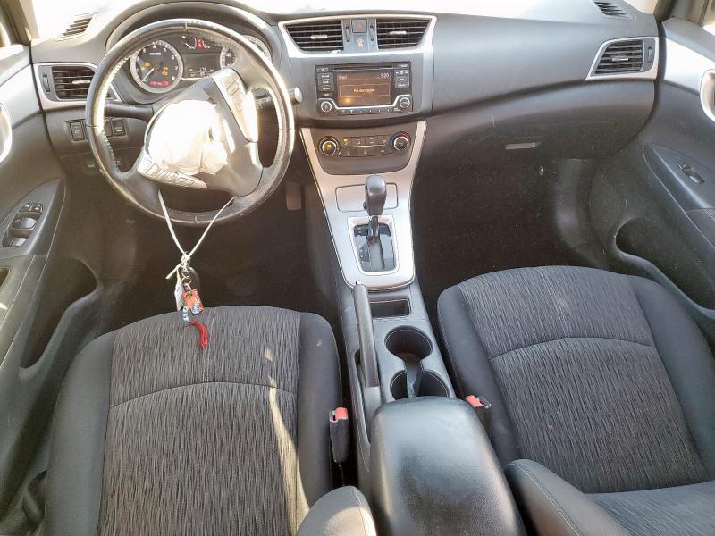 3N1AB7AP2FL657089 - 2015 NISSAN SENTRA S WHITE photo 8