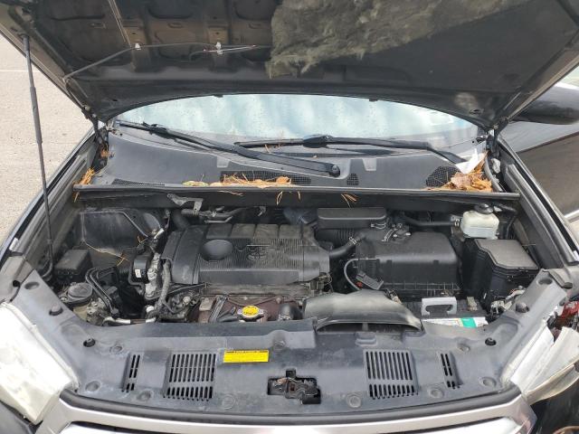 5TDZA3EHXBS016730 - 2011 TOYOTA HIGHLANDER BASE Черный фото 12