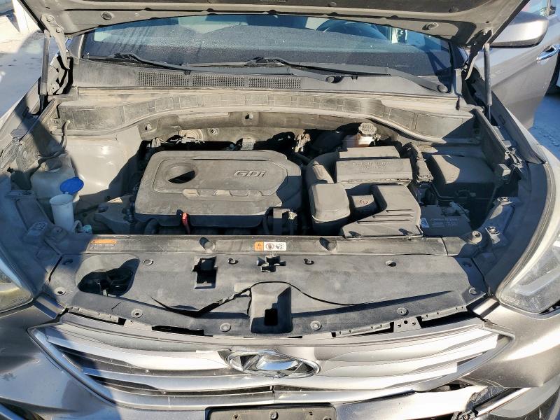 5NMZT3LBXHH004470 - 2017 HYUNDAI SANTA FE S 灰色 照片 12