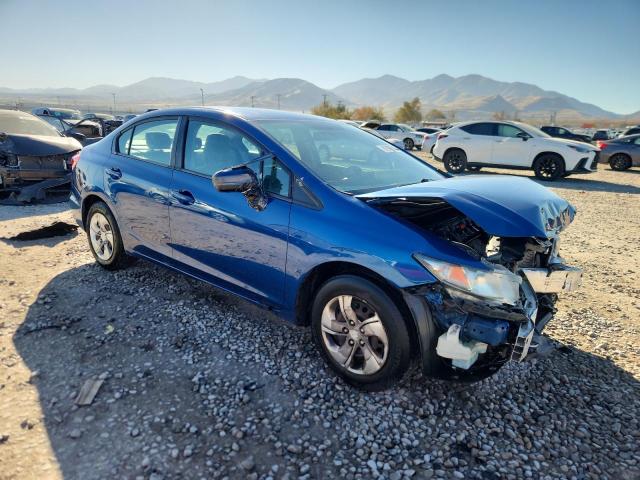 2HGFB2F59EH543886 - 2014 HONDA CIVIC LX Blau Foto 4
