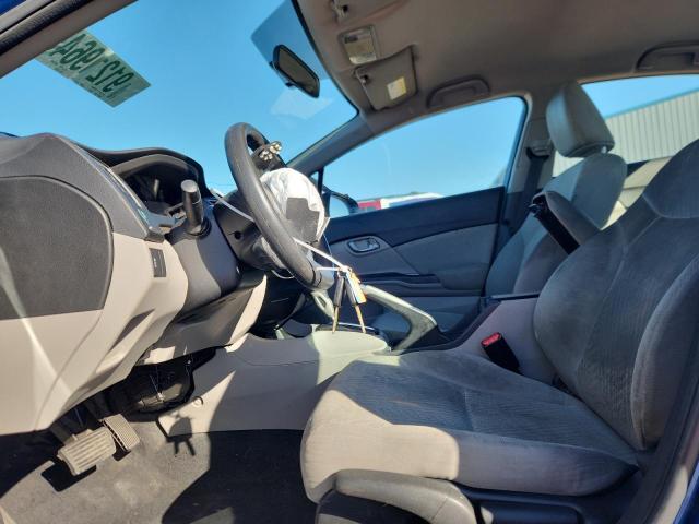 2HGFB2F59EH543886 - 2014 HONDA CIVIC LX Blau Foto 7