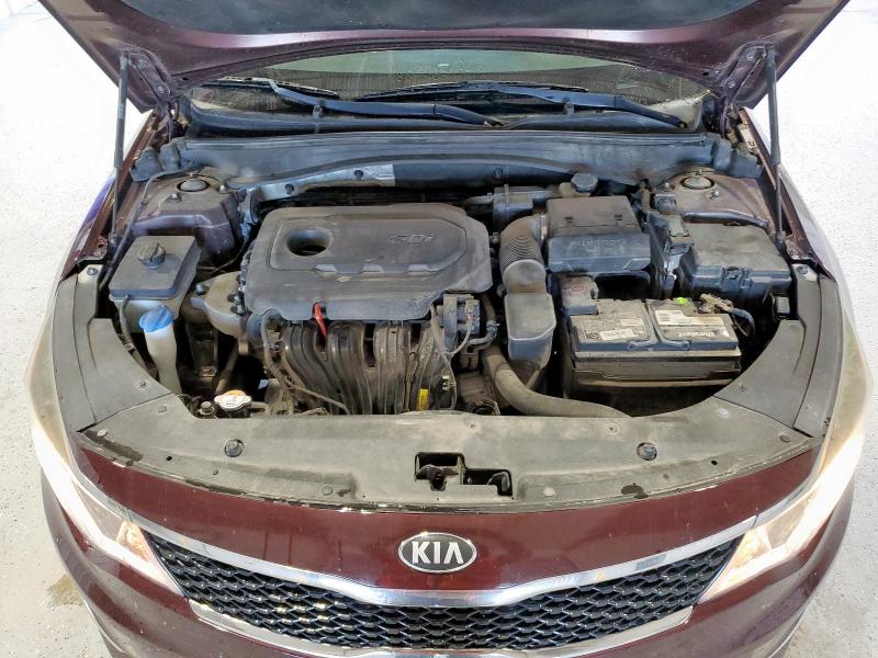 5XXGT4L31JG201439 - 2018 KIA OPTIMA LX Bordo foto 11