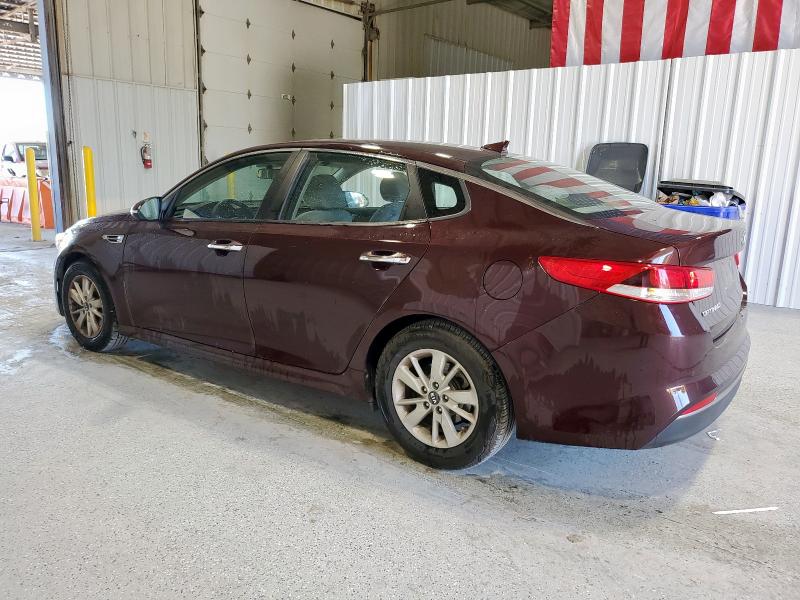 5XXGT4L31JG201439 - 2018 KIA OPTIMA LX Bordo foto 2