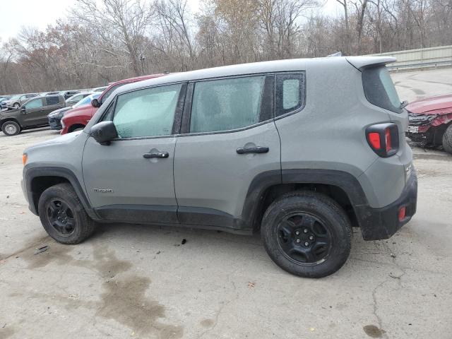 ZACNJBAB0LPL85263 - 2020 JEEP RENEGADE SPORT GRAY photo 2