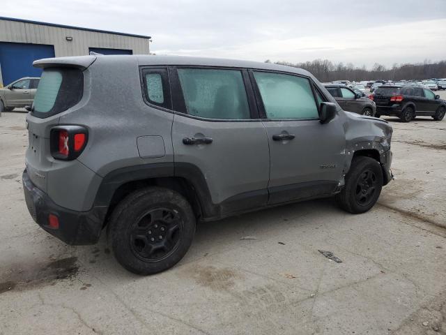 ZACNJBAB0LPL85263 - 2020 JEEP RENEGADE SPORT GRAY photo 3
