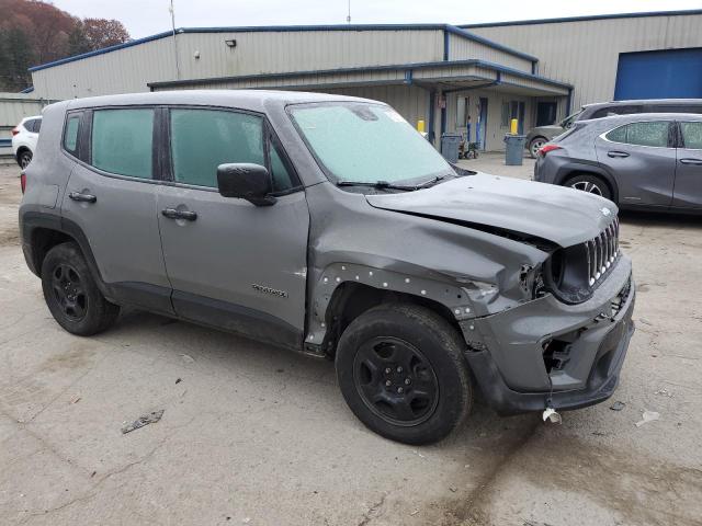 ZACNJBAB0LPL85263 - 2020 JEEP RENEGADE SPORT GRAY photo 4