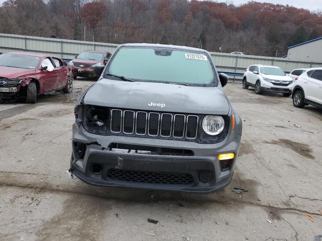 ZACNJBAB0LPL85263 - 2020 JEEP RENEGADE SPORT GRAY photo 5