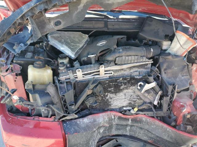 1N6AA0EC1BN305840 - 2011 NISSAN TITAN S RED photo 11