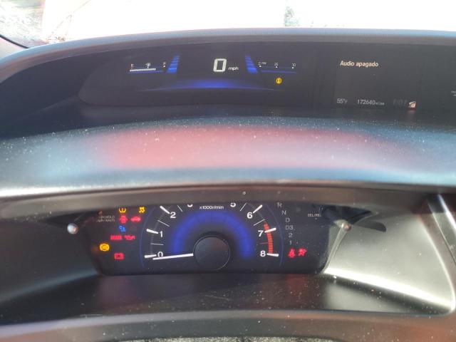 2HGFG3B8XDH521577 - 2013 HONDA CIVIC EX Qırmızı foto 9