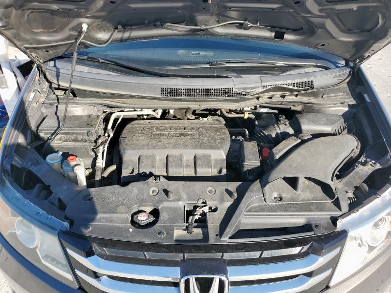 5FNRL5H69EB037061 - 2014 HONDA ODYSSEY EXL GRAY photo 12