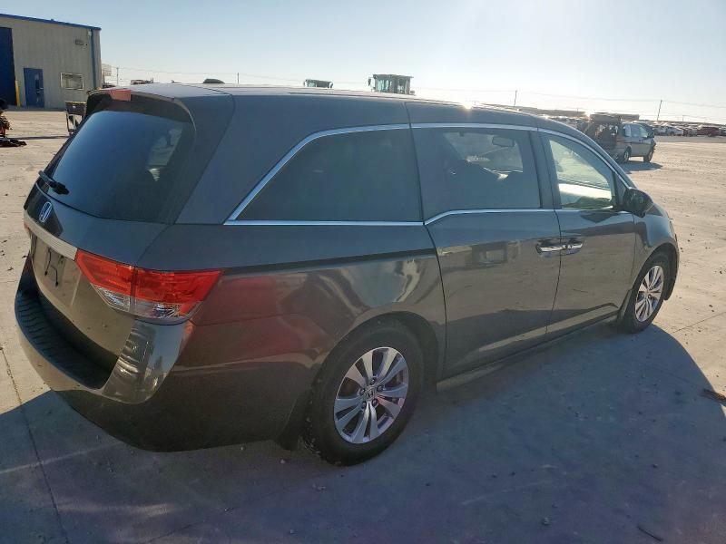5FNRL5H69EB037061 - 2014 HONDA ODYSSEY EXL GRAY photo 3