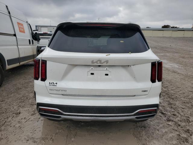 KNDRH4LG8P5221682 - 2023 KIA SORENTO EX WHITE photo 6