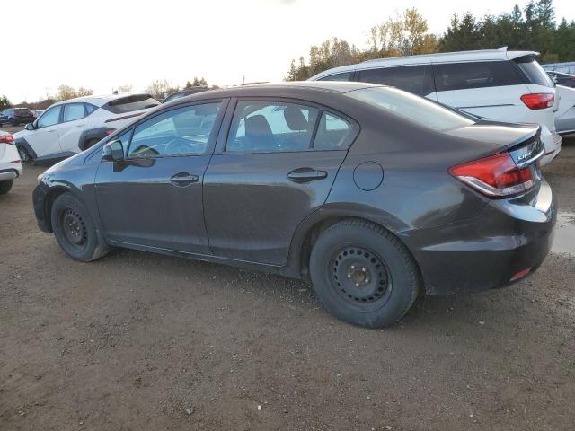 2HGFB2F52DH003813 - 2013 HONDA CIVIC LX BROWN photo 2