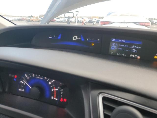 2HGFB2F52DH003813 - 2013 HONDA CIVIC LX BROWN photo 9