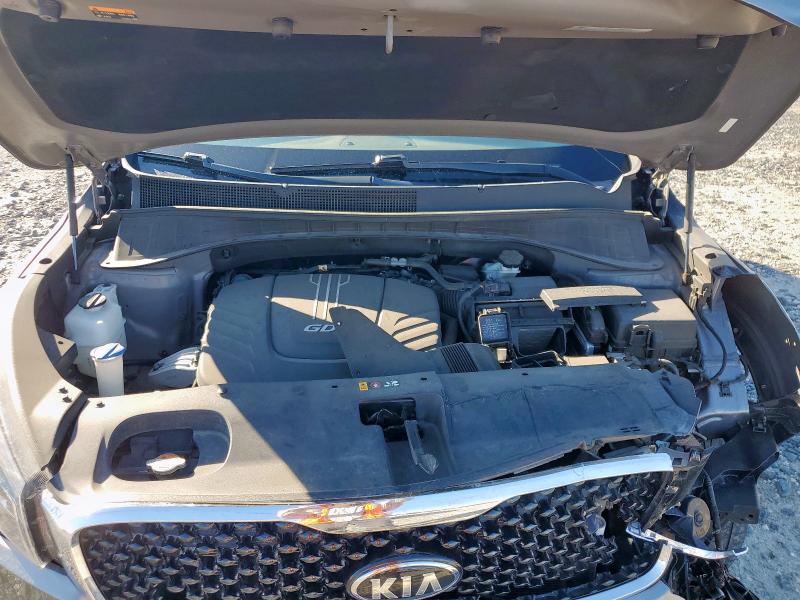 5XYPH4A51GG164046 - 2016 KIA SORENTO EX GRAY photo 12