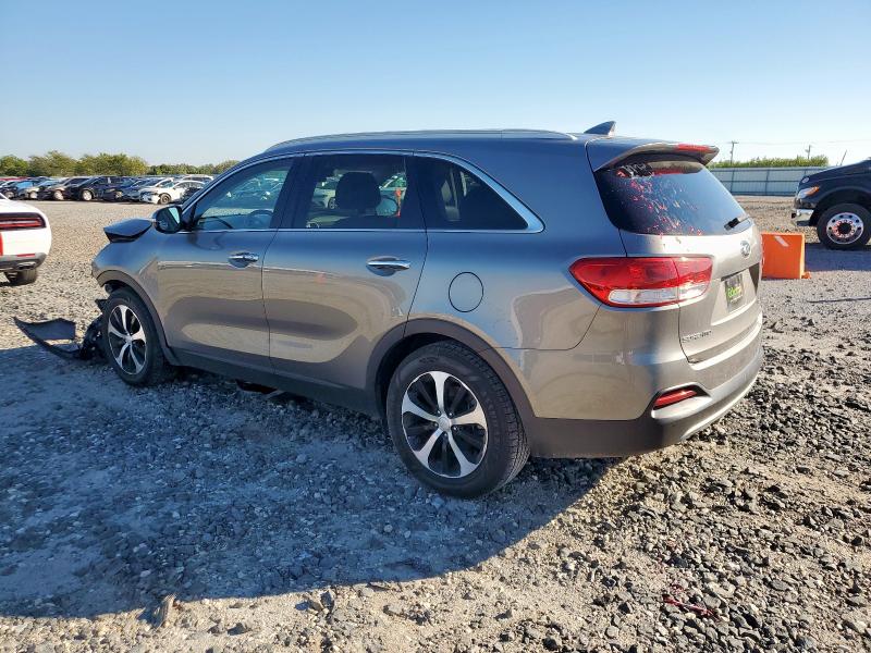 5XYPH4A51GG164046 - 2016 KIA SORENTO EX GRAY photo 2
