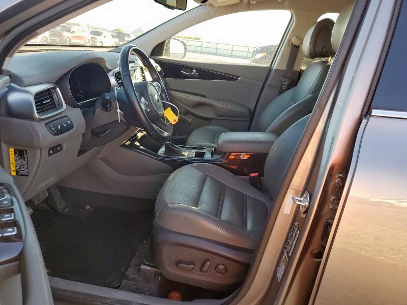 5XYPH4A51GG164046 - 2016 KIA SORENTO EX GRAY photo 7