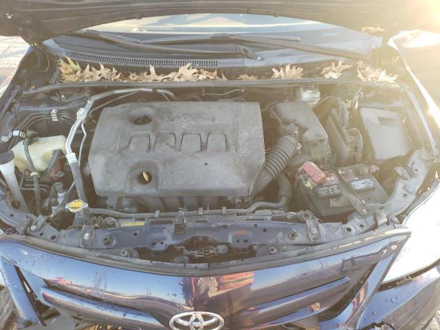 2T1BU4EE1BC597726 - 2011 TOYOTA COROLLA BASE BLUE photo 11