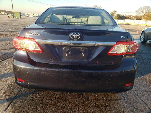 2T1BU4EE1BC597726 - 2011 TOYOTA COROLLA BASE BLUE photo 6
