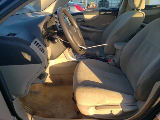 2T1BU4EE1BC597726 - 2011 TOYOTA COROLLA BASE BLUE photo 7